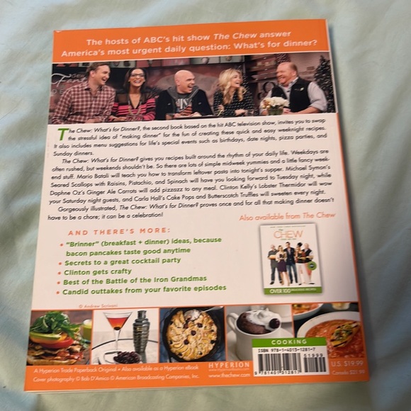 The Chew What’s for Dinner recipe book - Picture 2 of 7